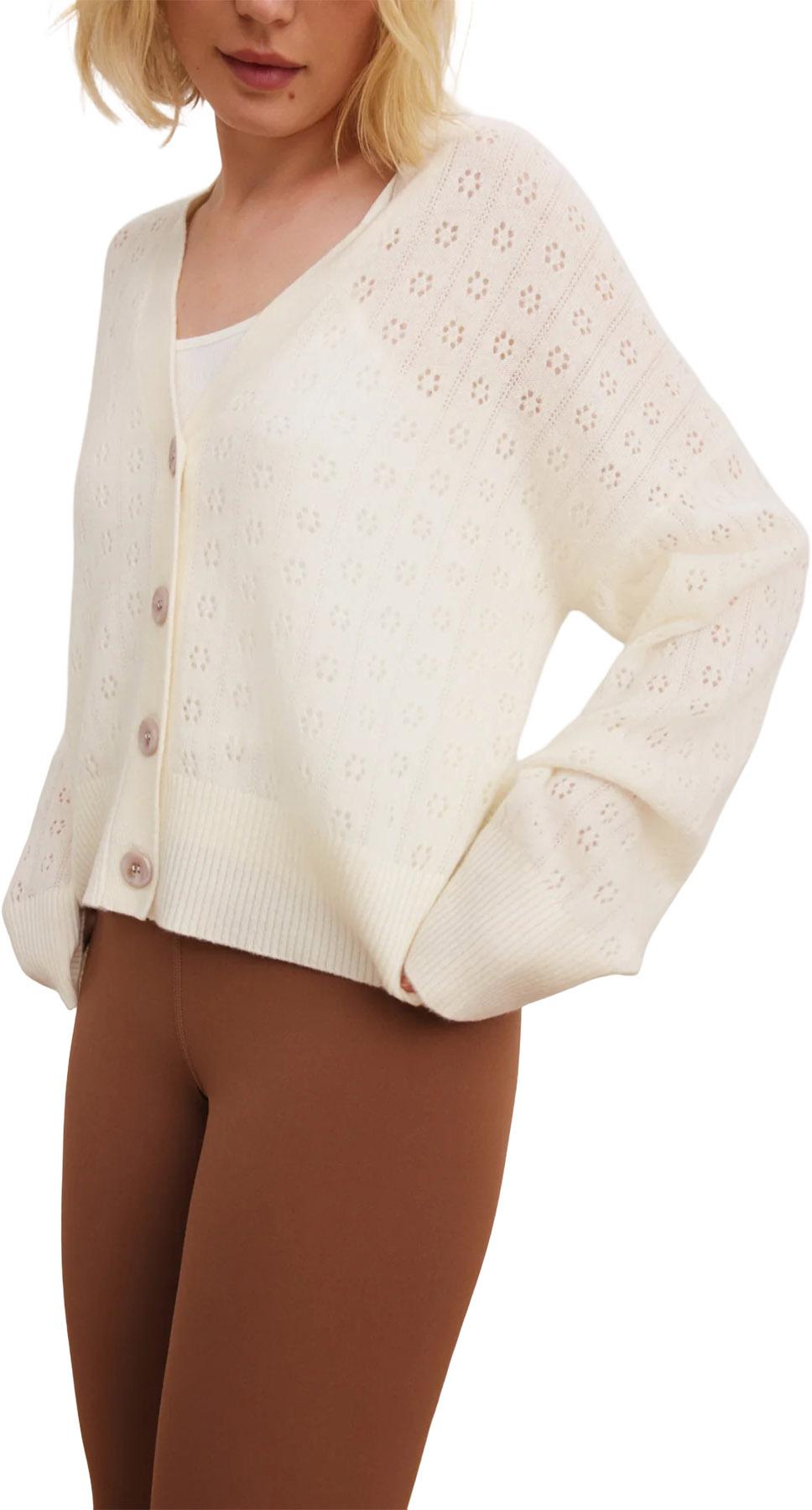 Product gallery image number 4 for product Carli Pointelle Cardi - Women's