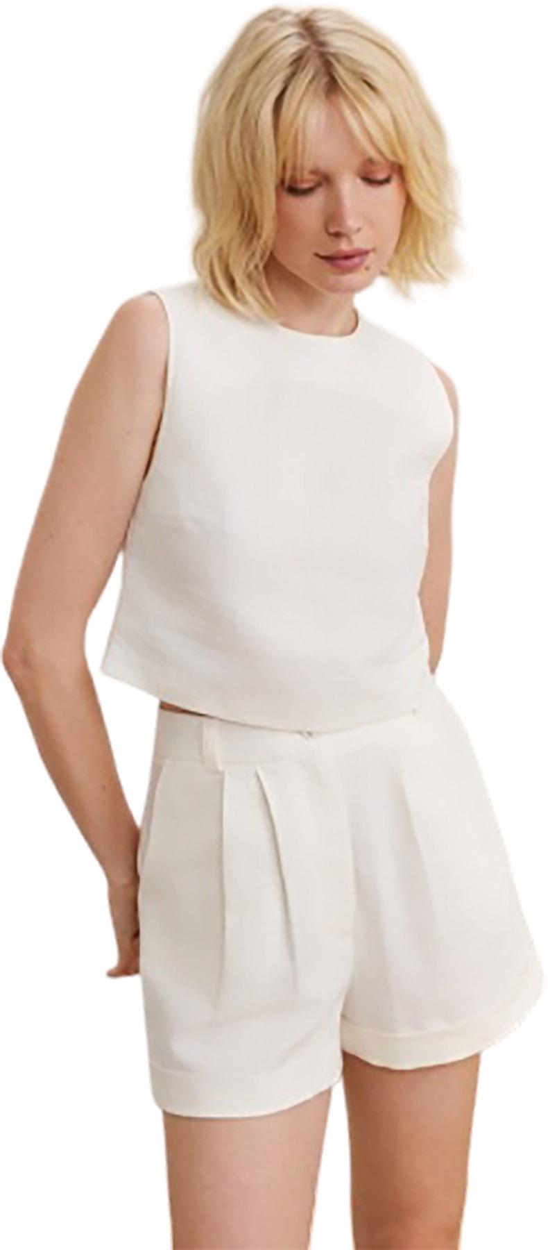 Product gallery image number 2 for product Clover Linen Tailored Short - Women's