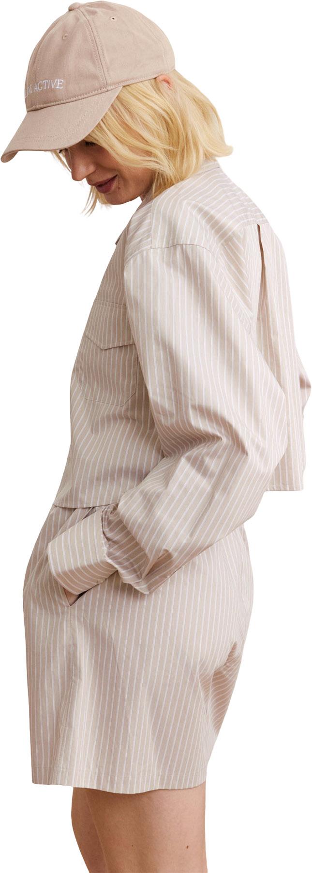 Product gallery image number 4 for product Jada Striped Cropped Blouse - Women's