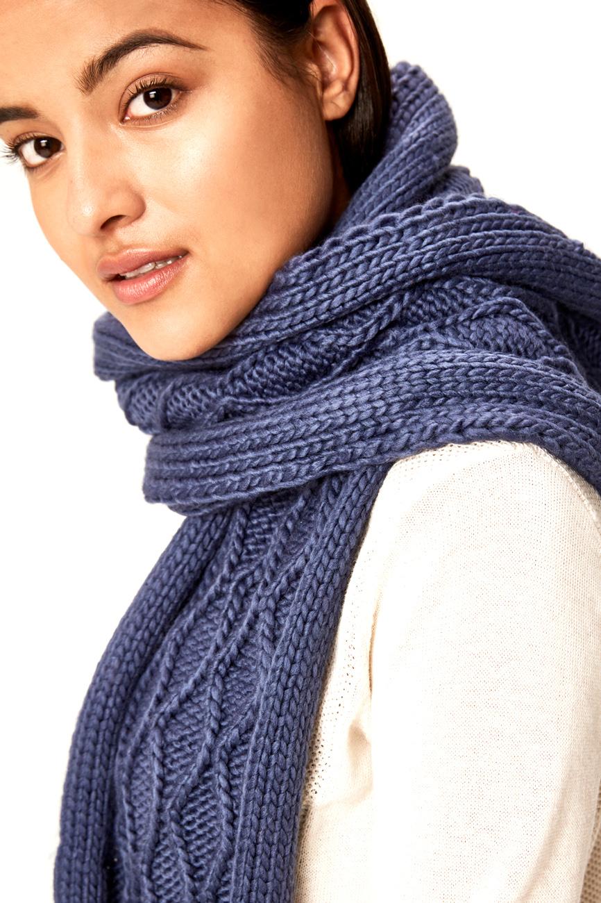 Numéro de l'image de la galerie de produits 2 pour le produit Echarpe Chunky Knitwear - Femme