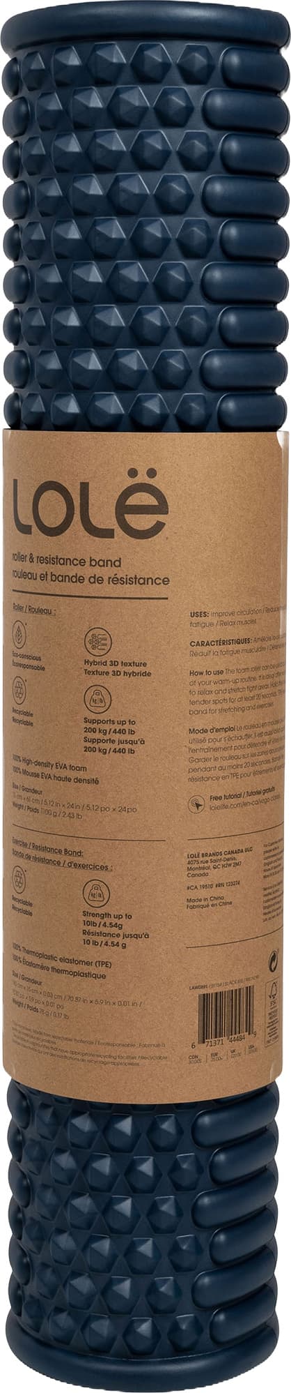 Product gallery image number 2 for product Foam Roller and Resistance Band