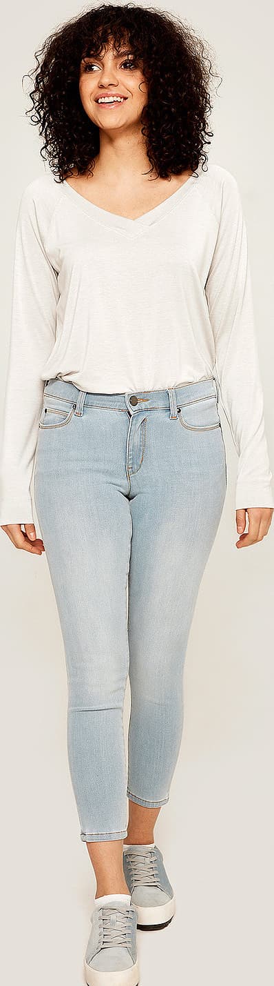 Product gallery image number 2 for product Skinny 7/8 Jeans for yoga - Women's