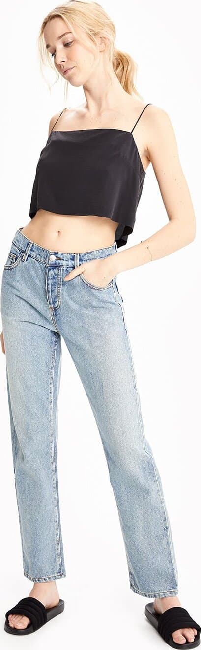 Product gallery image number 3 for product Jeanne Wahable Silk Bandeau Top - Women's