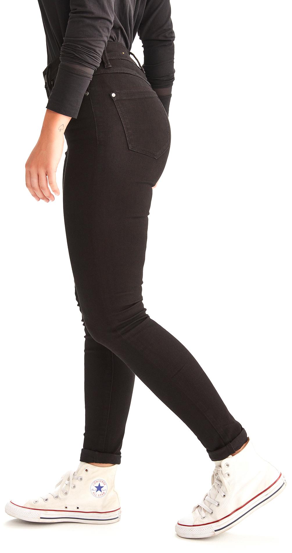 Product gallery image number 5 for product Skinny Long High Waist Jeans - Women's