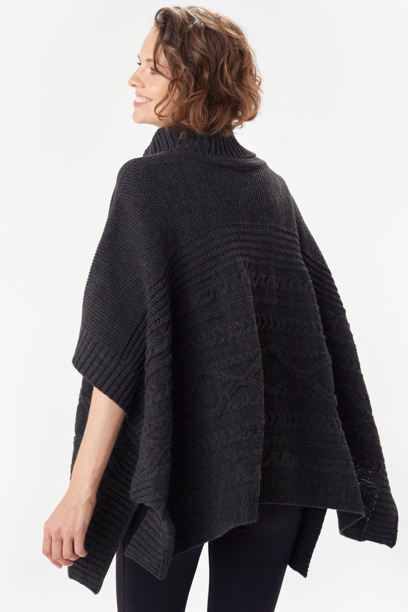 Product gallery image number 2 for product Poncho Inverness - Femme