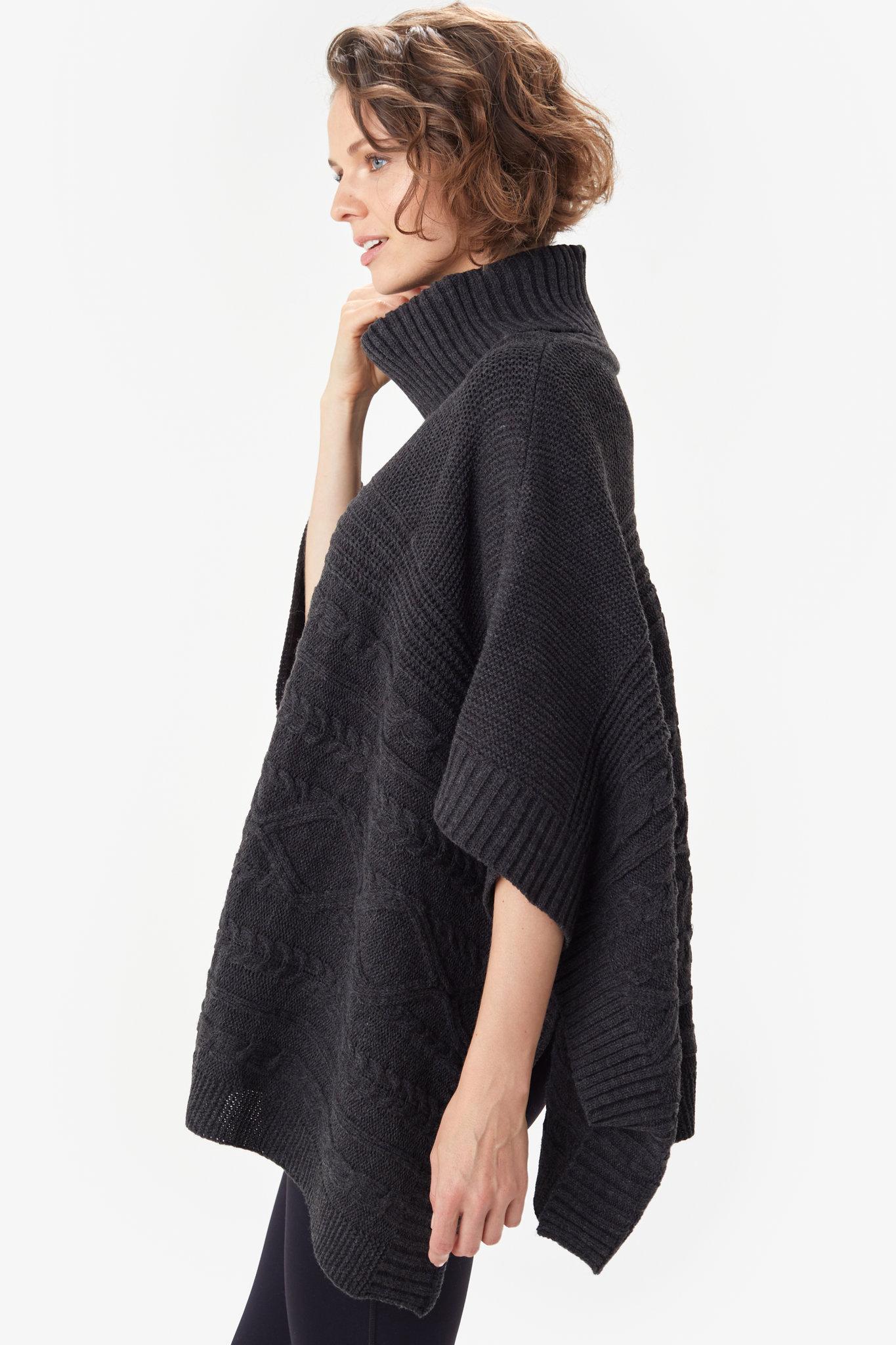 Product gallery image number 3 for product Poncho Inverness - Femme