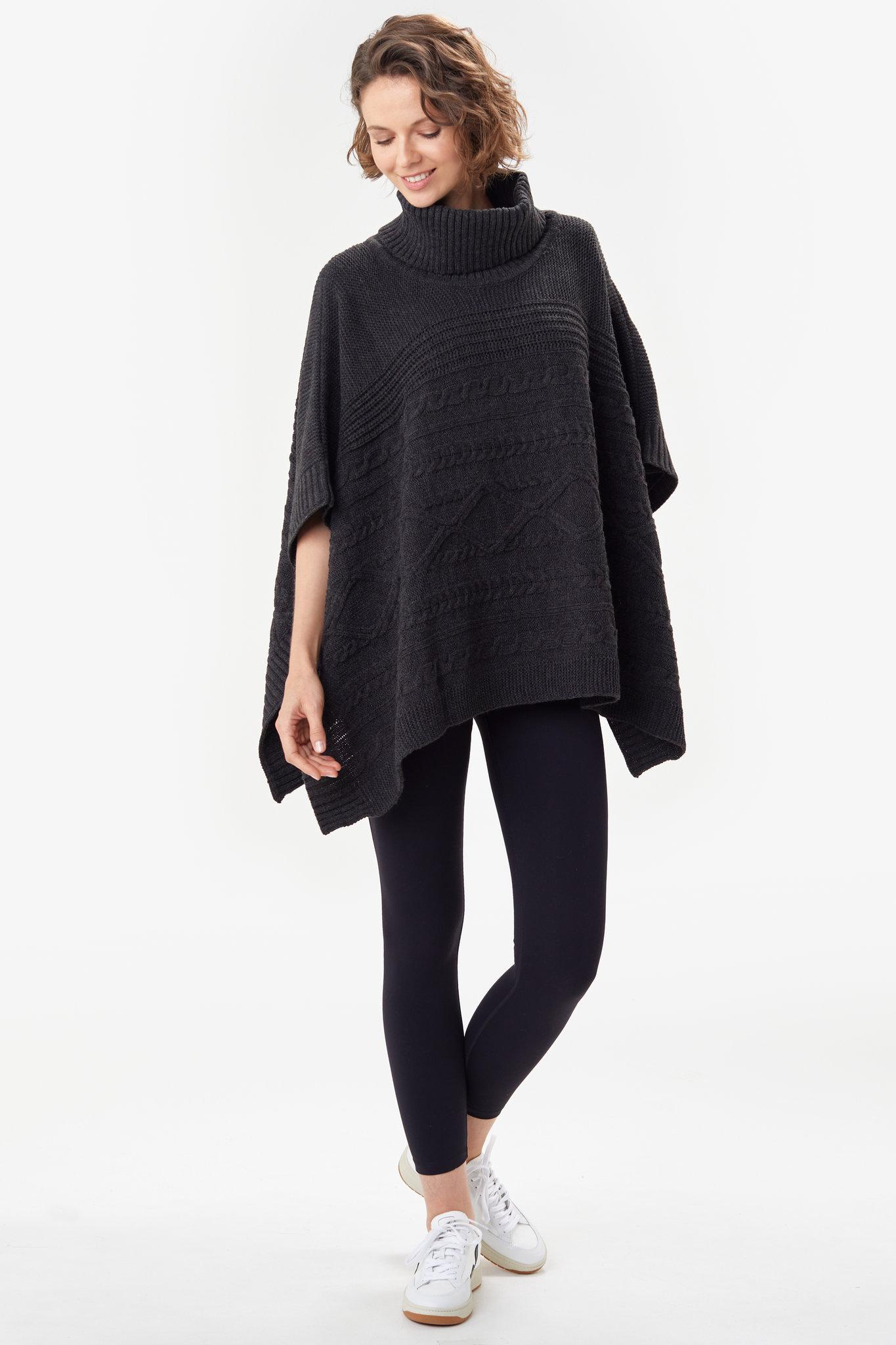 Product gallery image number 5 for product Poncho Inverness - Femme