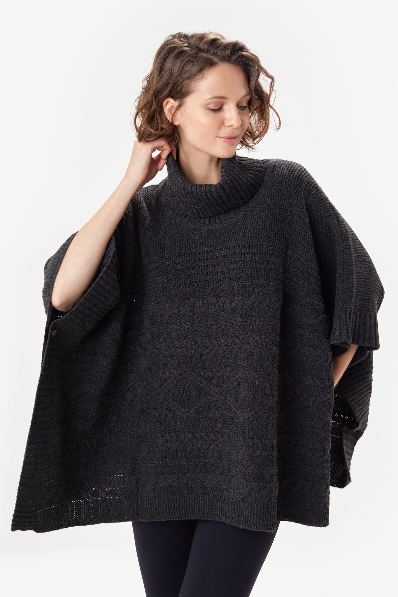 Product gallery image number 1 for product Poncho Inverness - Femme