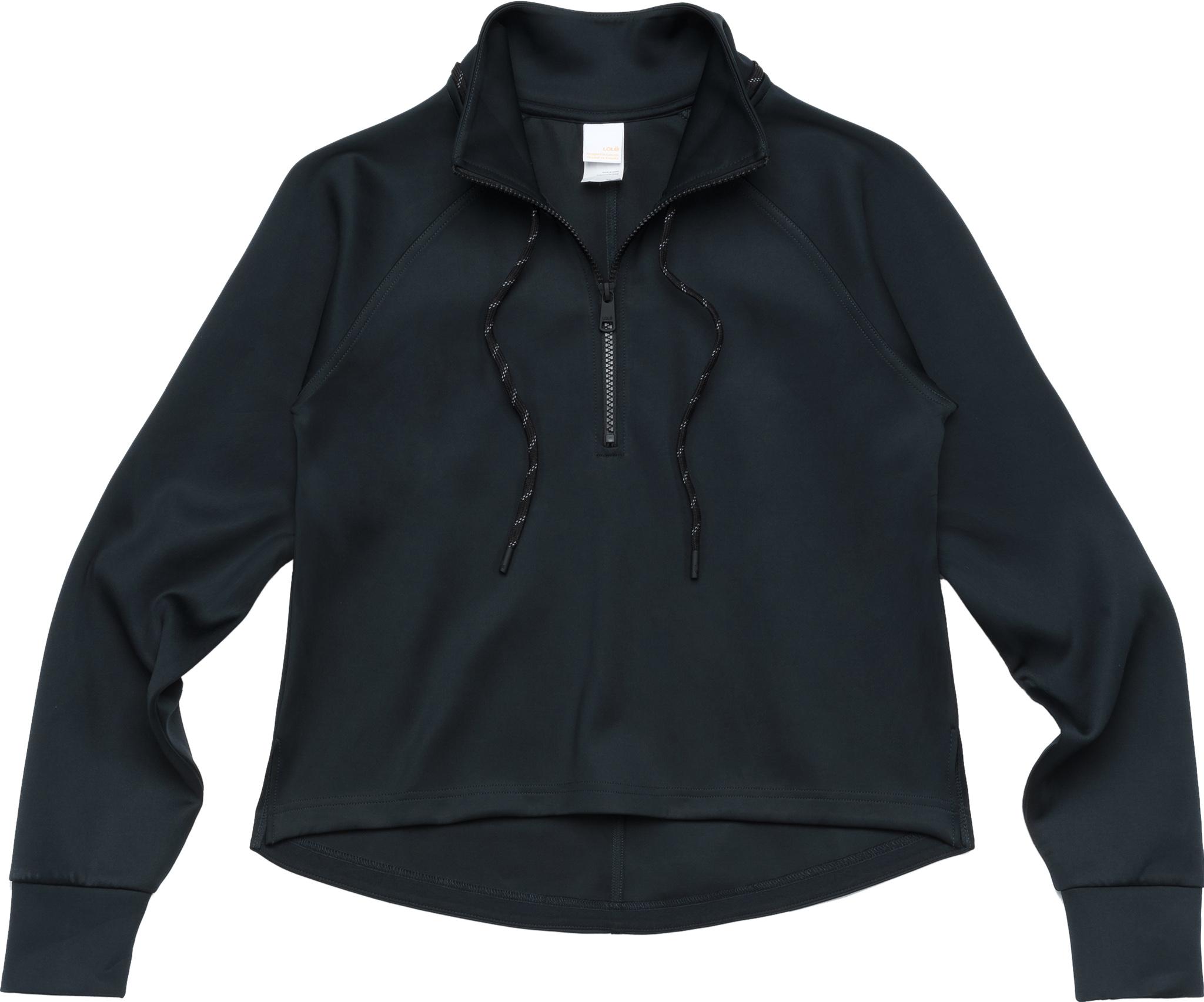 Product gallery image number 1 for product Spacer Half Zip Cropped Sweatshirt - Women's