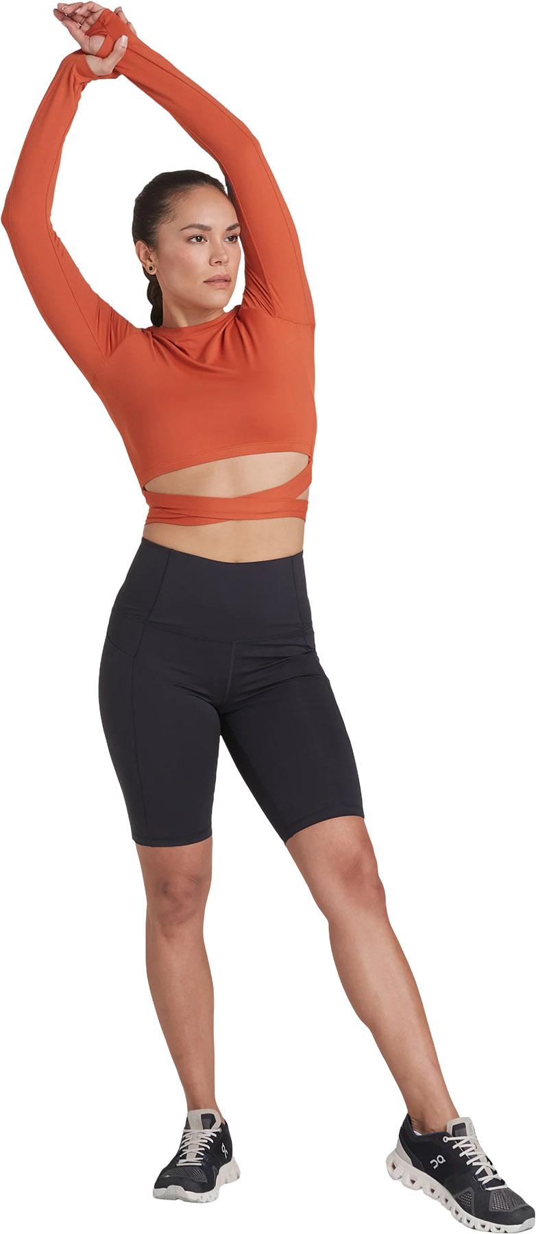 Product gallery image number 3 for product Burst Cropped Long Sleeve Top - Women's
