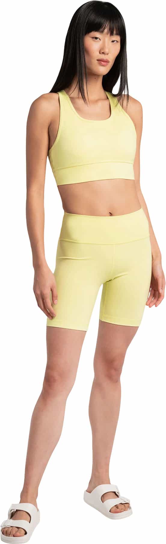 Image de produit pour Short cycliste extensible confortable - Femme