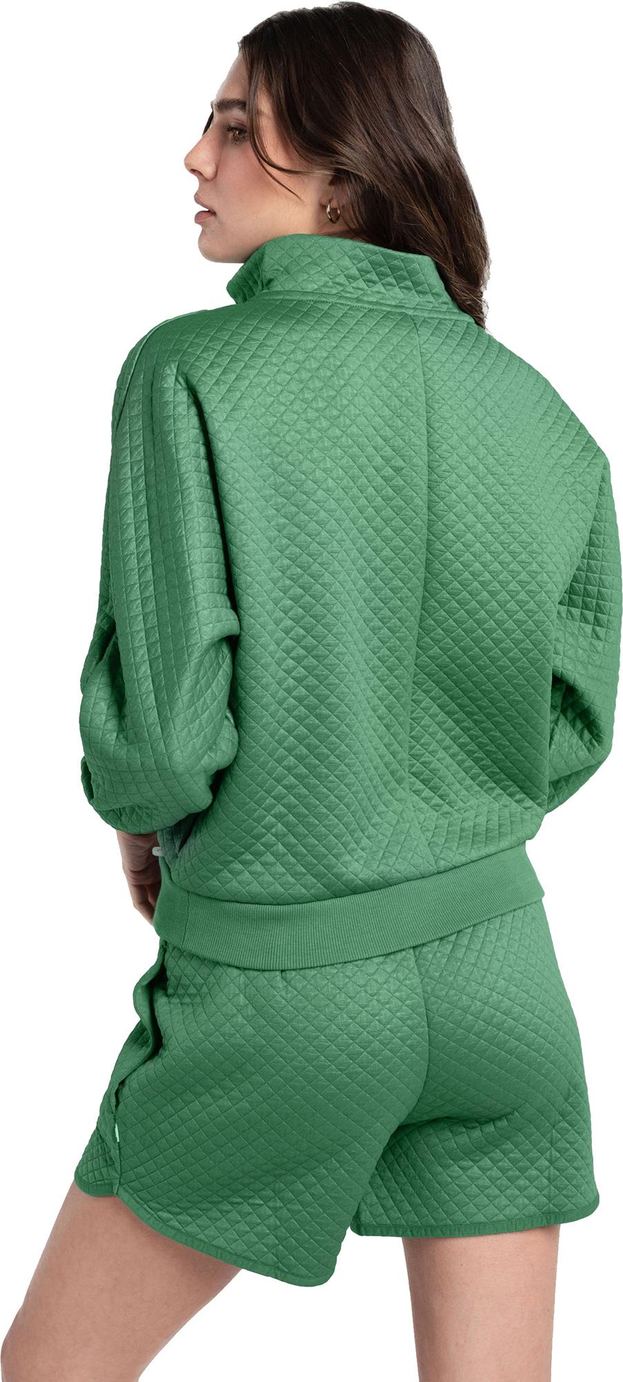 Numéro de l'image de la galerie de produits 2 pour le produit Haut matelassé à demi-glissière Air Layer - Femme