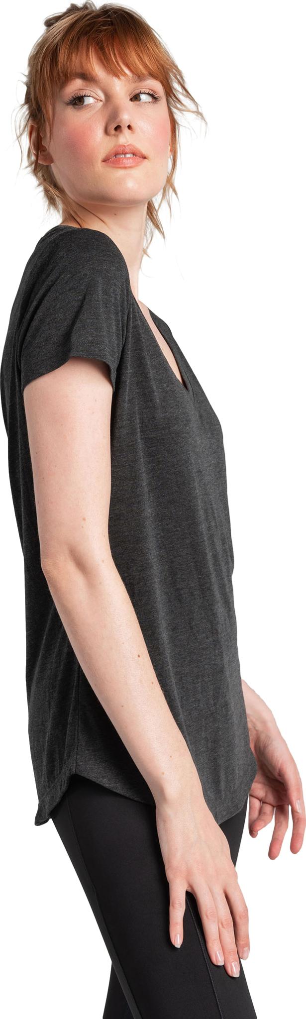 Numéro de l'image de la galerie de produits 5 pour le produit T-shirt à manches courtes et col en V Everyday - Femme