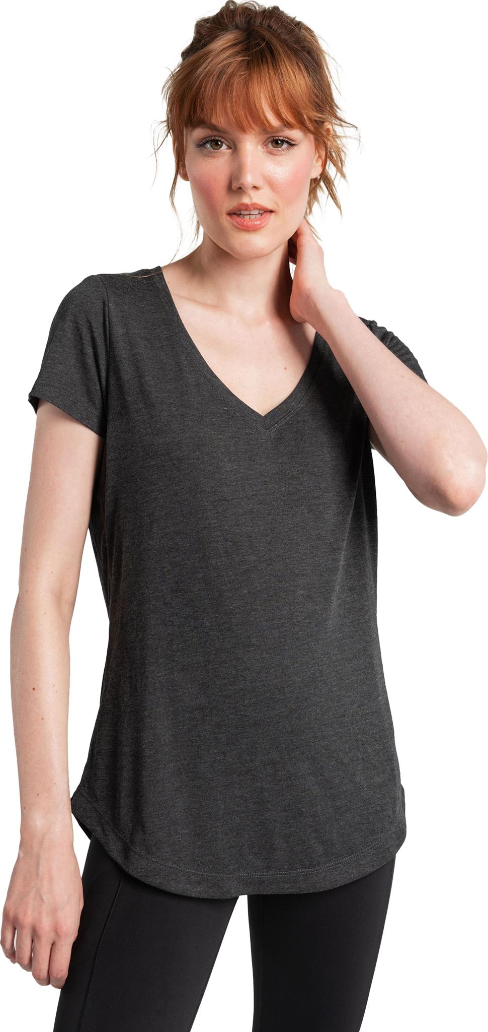 Numéro de l'image de la galerie de produits 1 pour le produit T-shirt à manches courtes et col en V Everyday - Femme