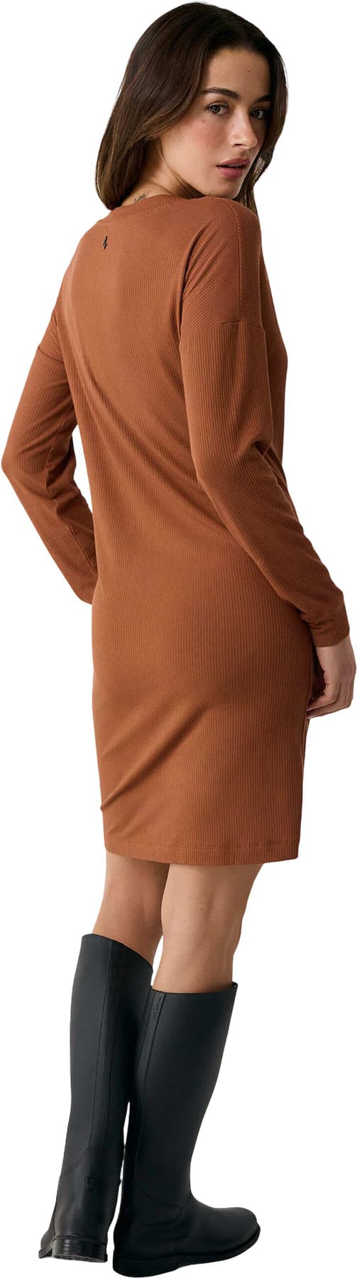 Numéro de l'image de la galerie de produits 2 pour le produit Robe à col en V Traverse - Femme