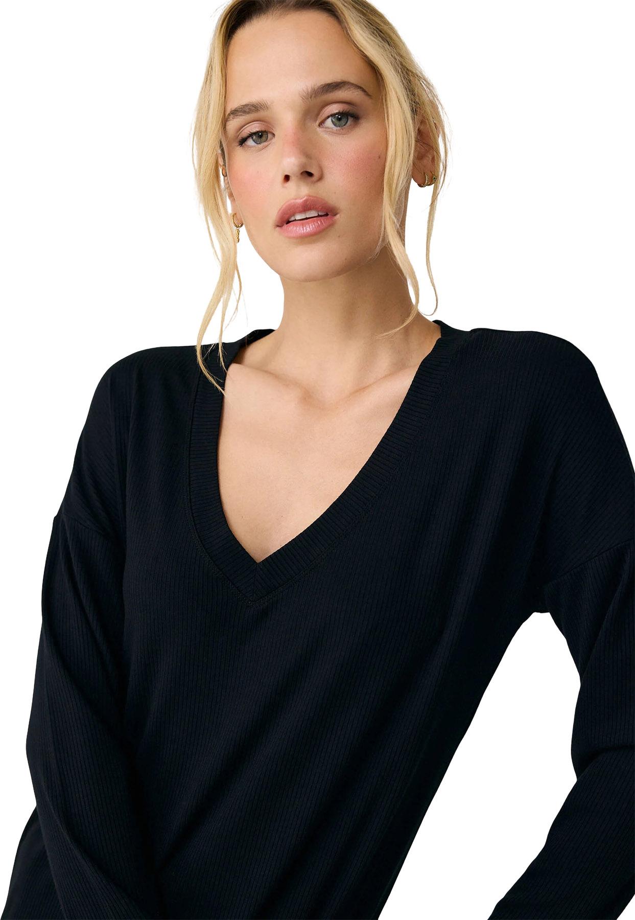 Product gallery image number 3 for product Robe à col en V Traverse - Femme