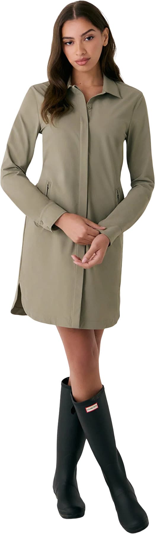 Numéro de l'image de la galerie de produits 3 pour le produit Robe-chemise Olivie Tech - Femme