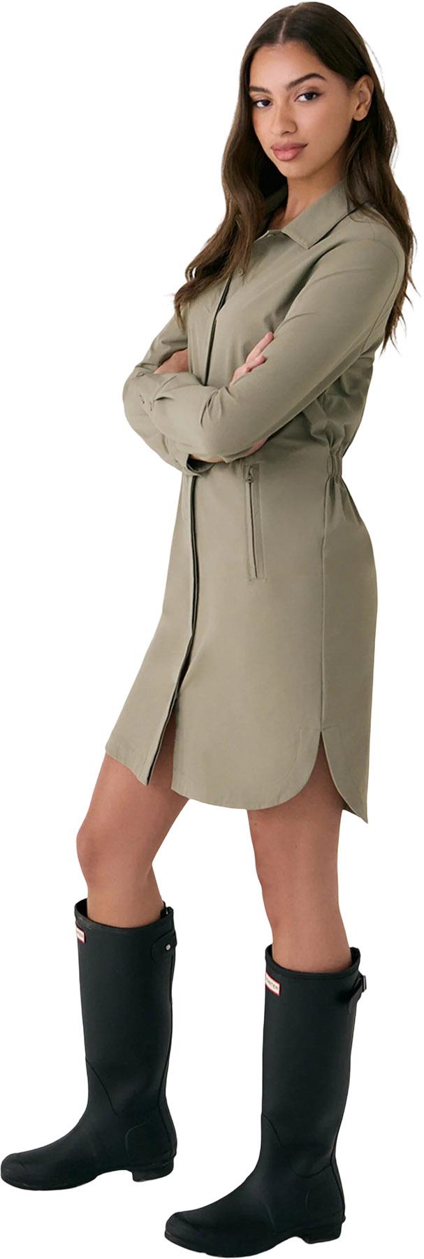 Numéro de l'image de la galerie de produits 4 pour le produit Robe-chemise Olivie Tech - Femme