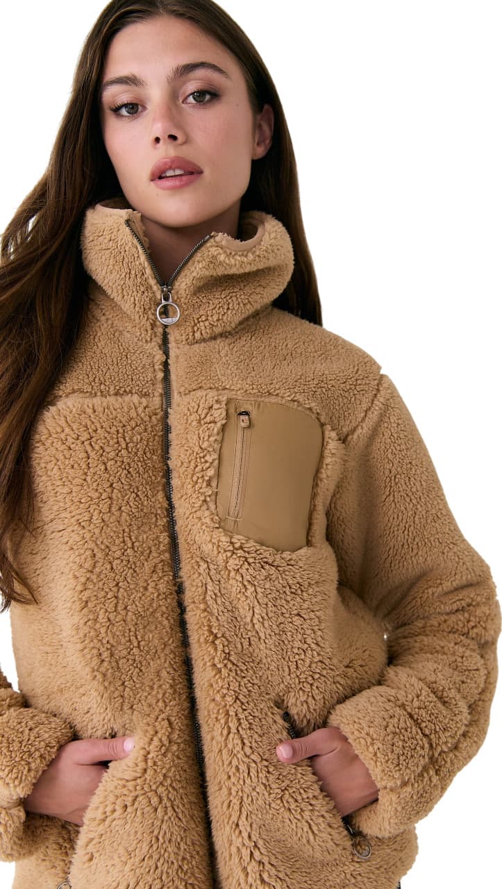 Product gallery image number 3 for product Yana Teddy Zip Jacket - Women's