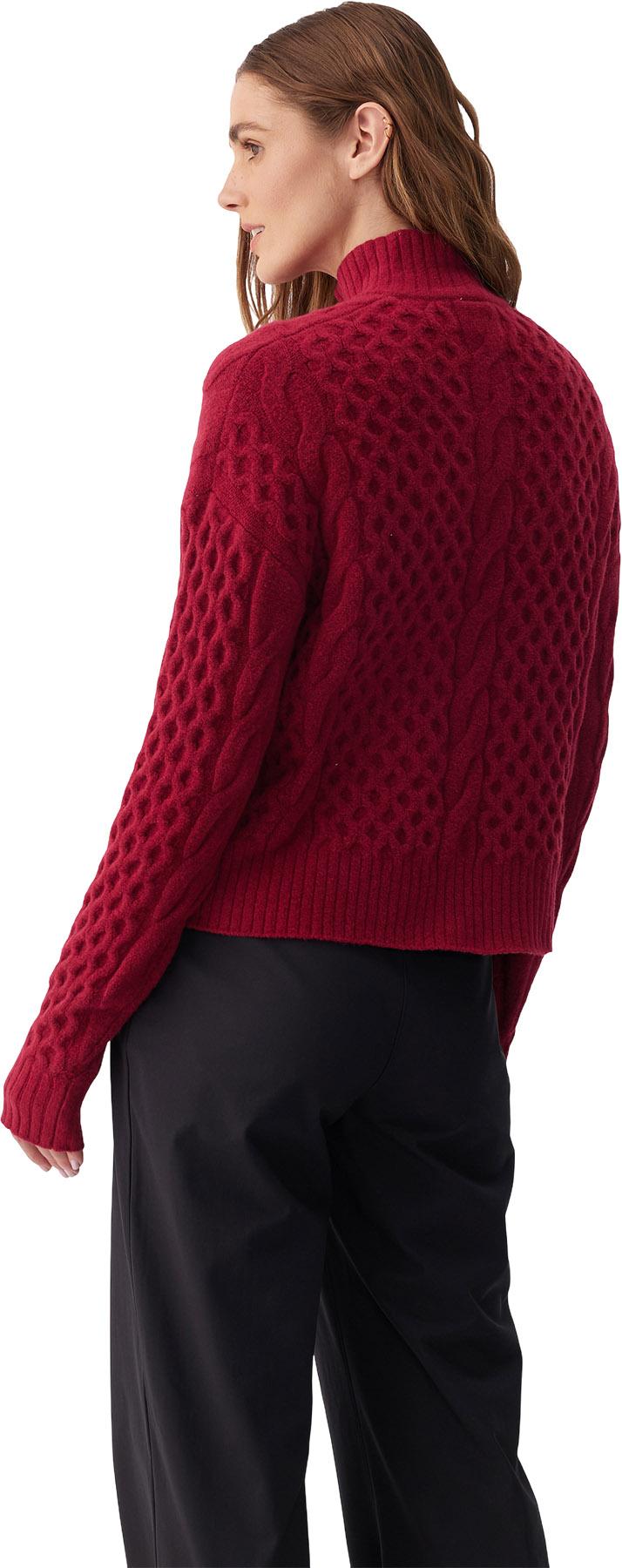 Numéro de l'image de la galerie de produits 2 pour le produit Chandail à demi-glissière Camila - Femme
