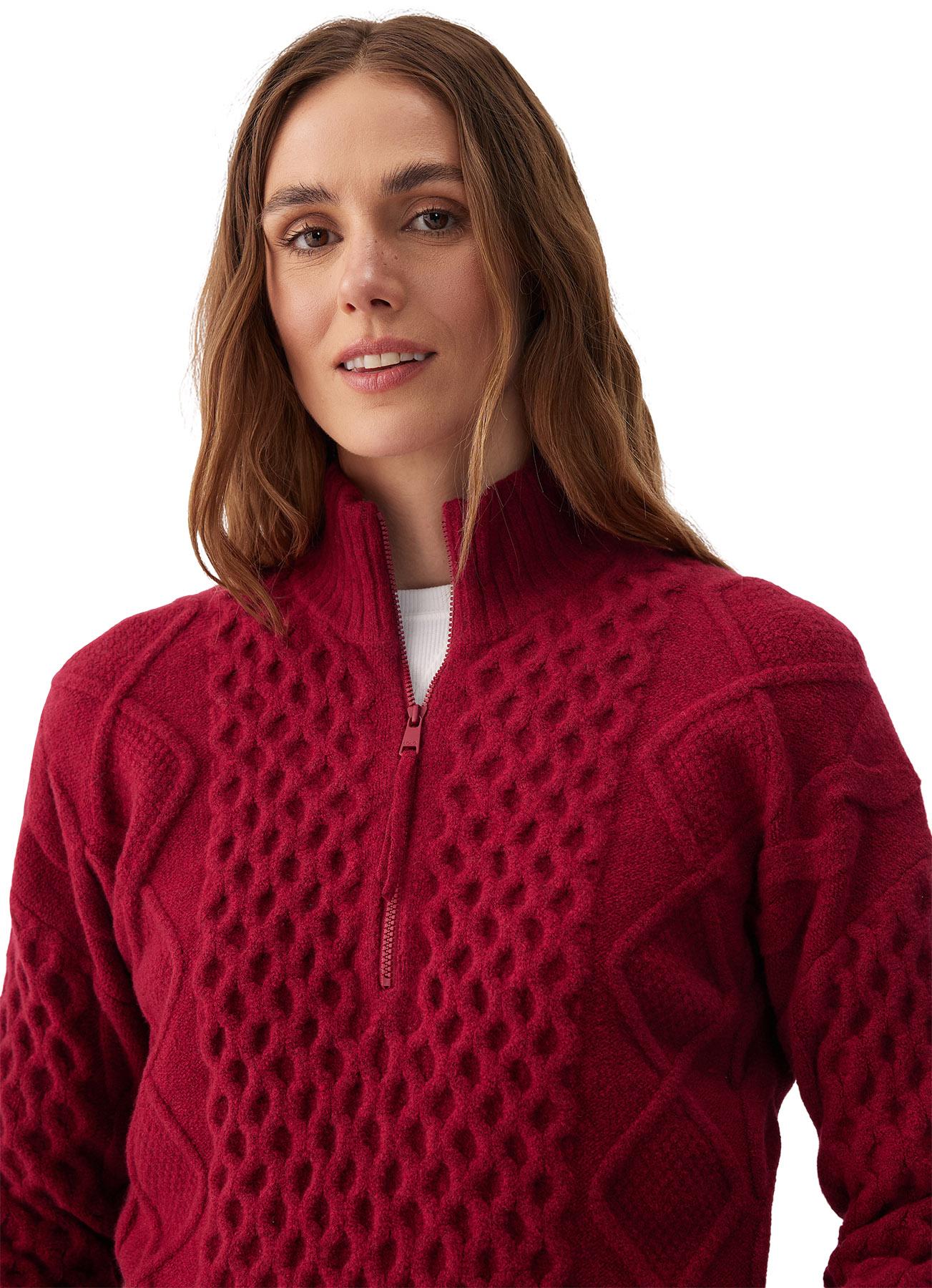 Numéro de l'image de la galerie de produits 3 pour le produit Chandail à demi-glissière Camila - Femme