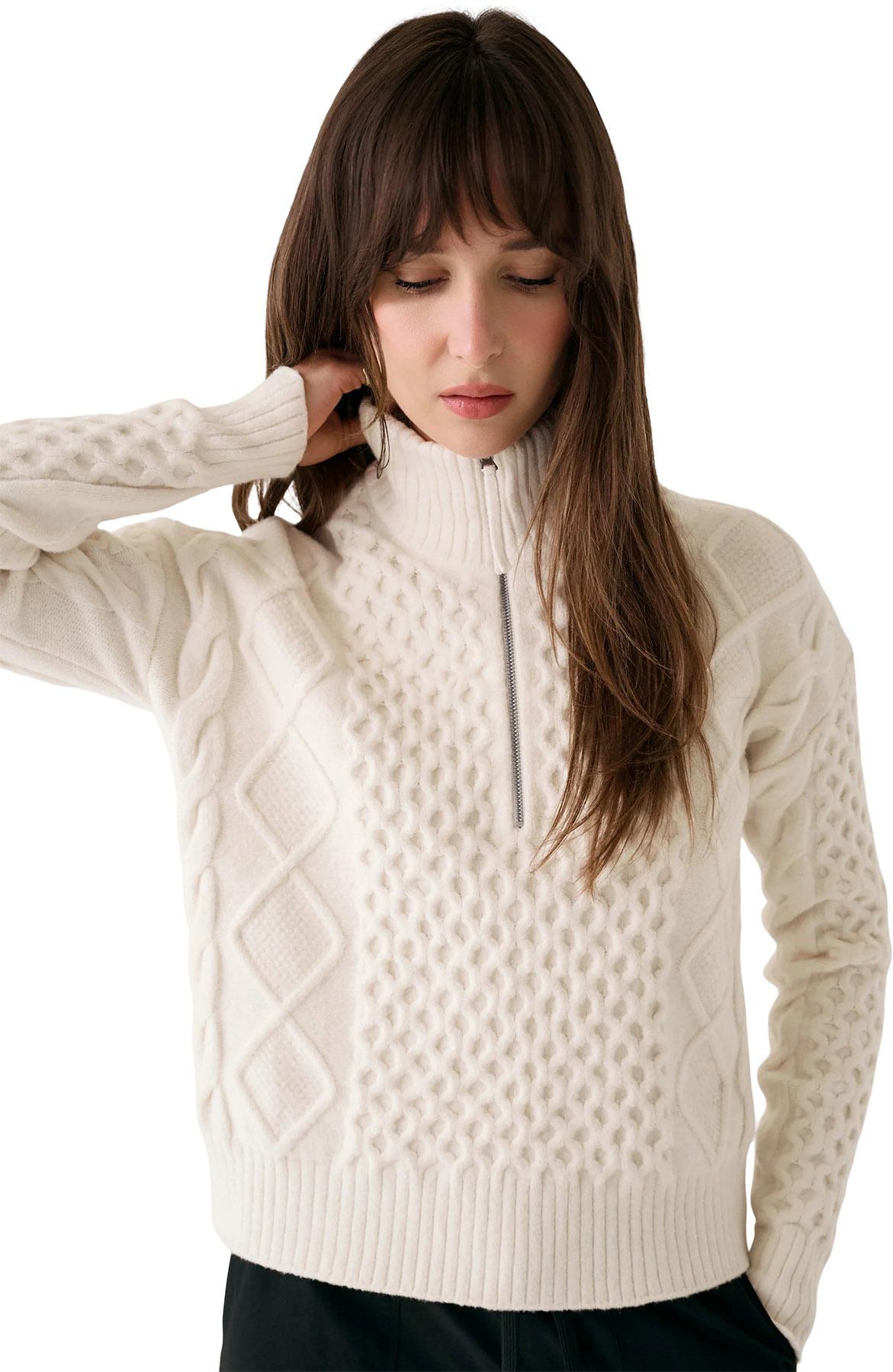 Product gallery image number 4 for product Camila 1/2 Zip Sweater - Women's