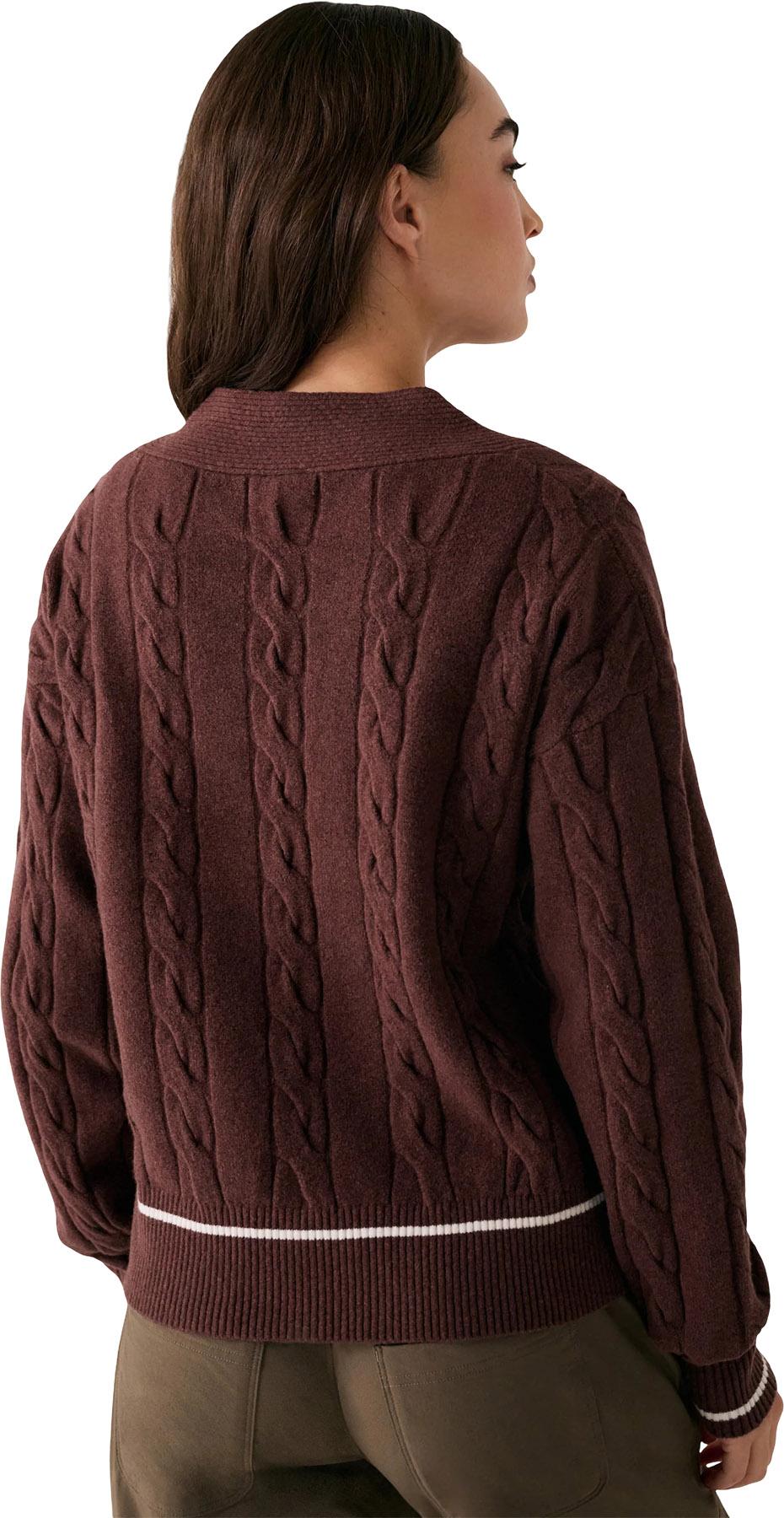 Product gallery image number 2 for product Chandail à col en V Camila - Femme