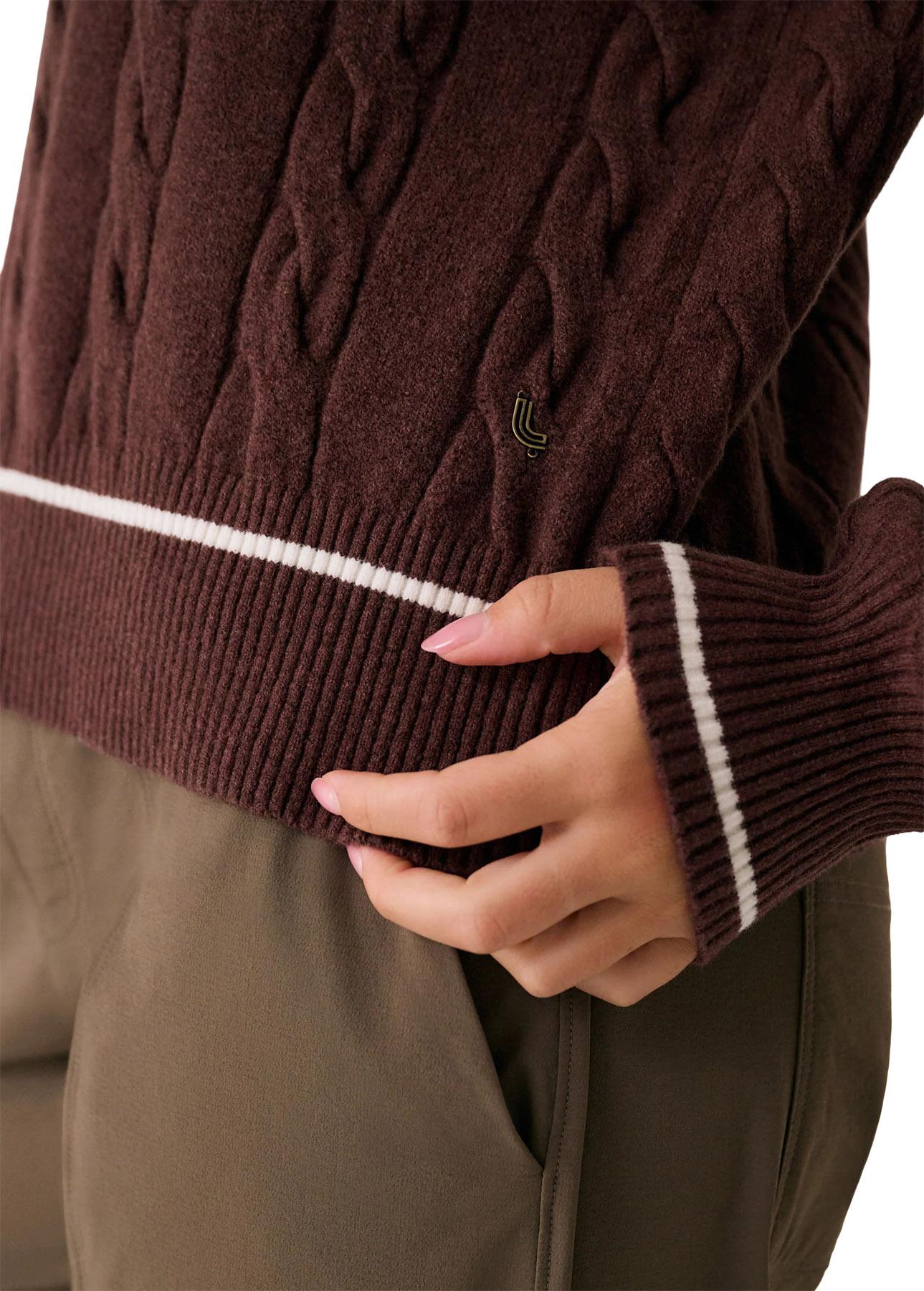 Product gallery image number 4 for product Chandail à col en V Camila - Femme