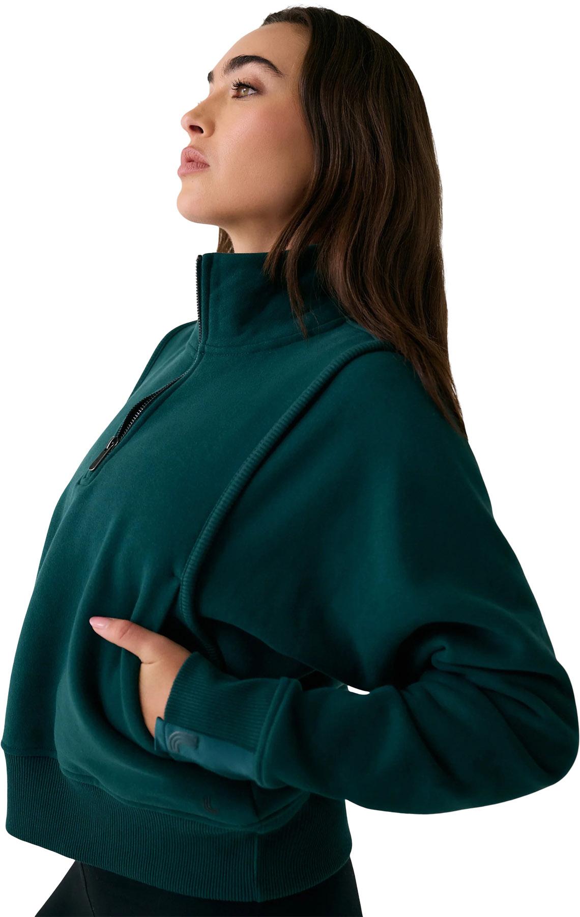 Product gallery image number 2 for product Haut à demi-glissière Yonder - Femme