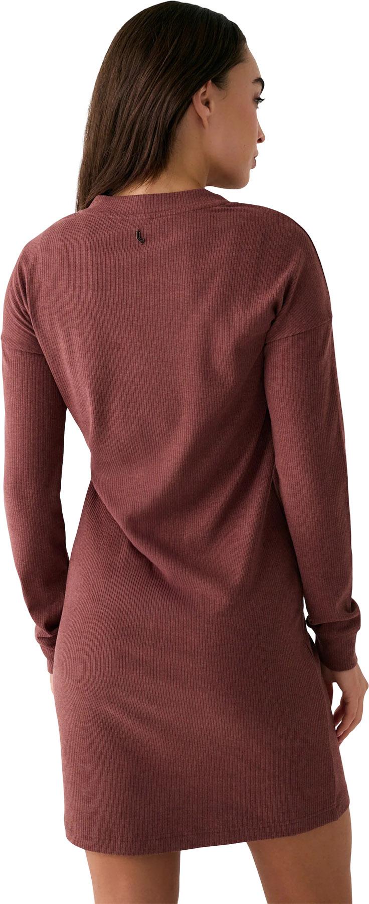 Product gallery image number 2 for product Robe à col en V Traverse - Femme