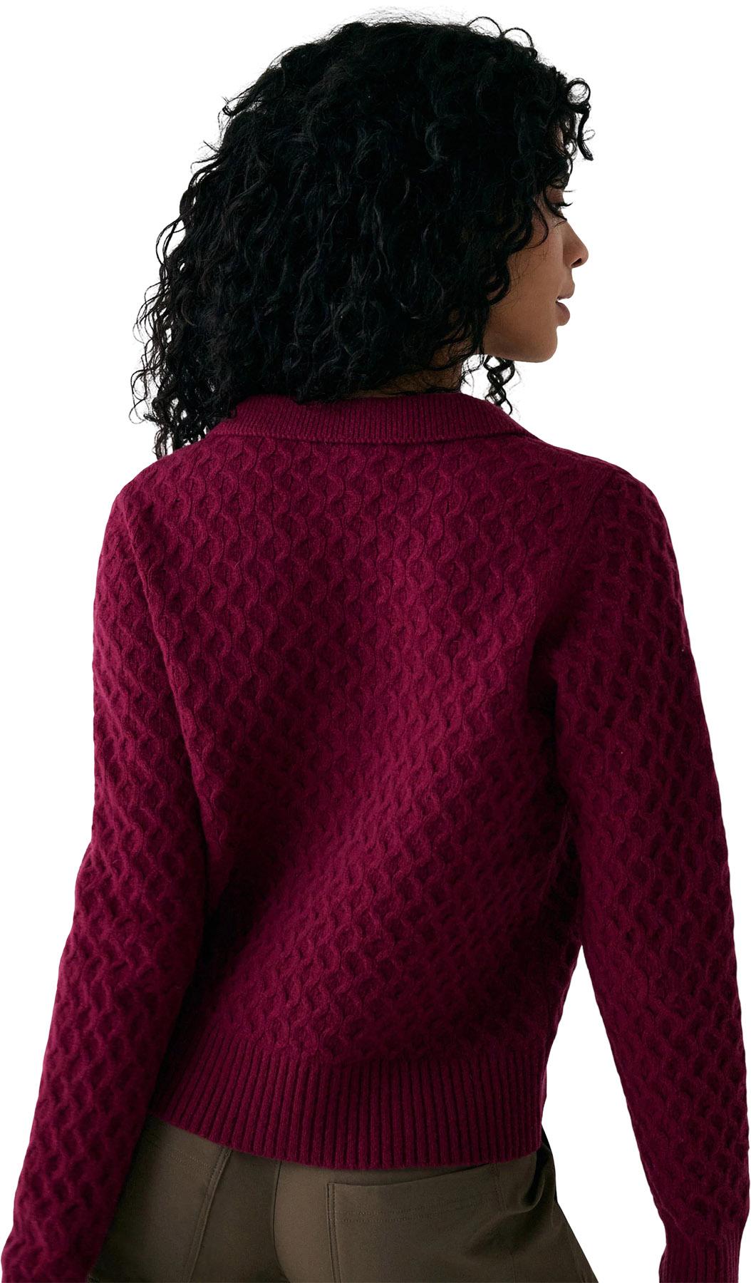 Product gallery image number 2 for product Verdun Polo Sweater - Women's