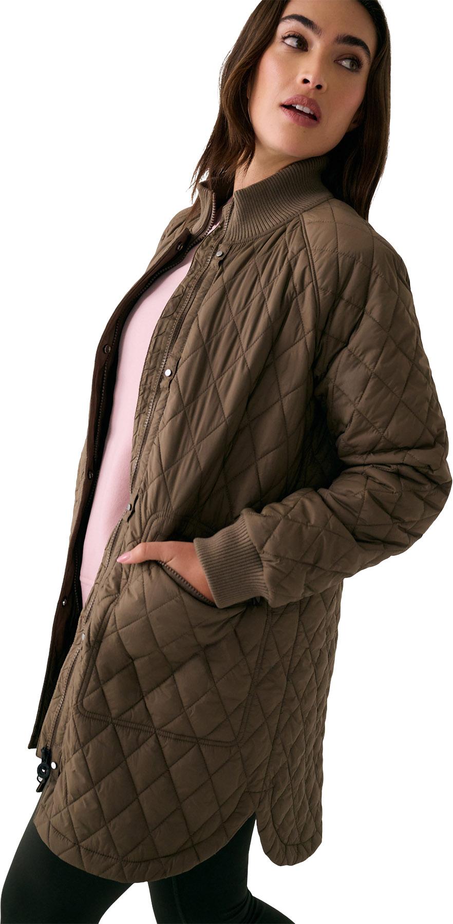 Product gallery image number 2 for product Blouson aviateur 3/4 - Femme