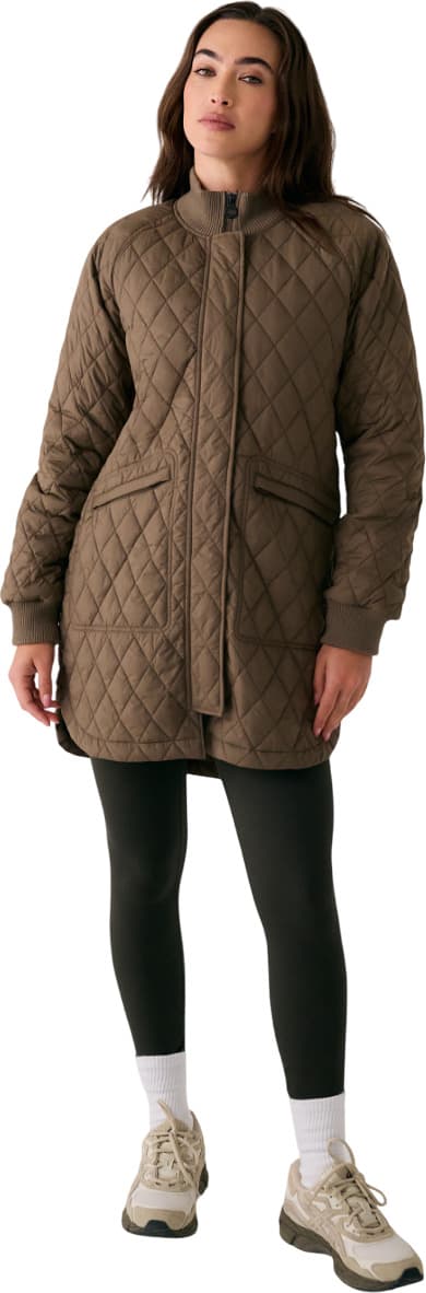 Product image for Blouson aviateur 3/4 - Femme