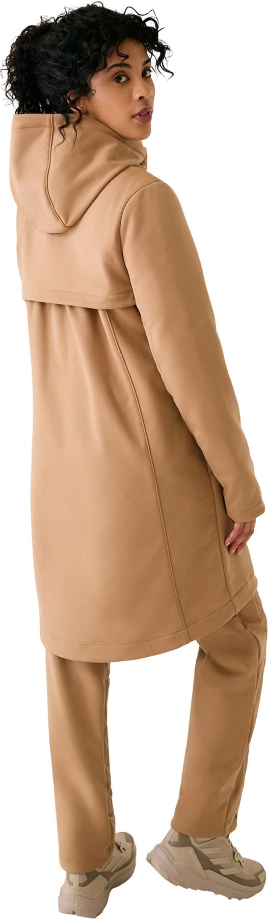 Product gallery image number 2 for product Manteau coquille souple Flor - Femme