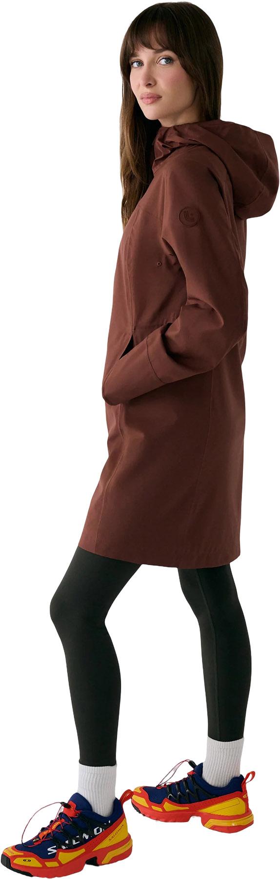 Product gallery image number 4 for product Manteau de pluie long Element - Femme