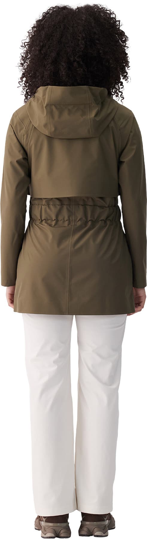Product gallery image number 4 for product Alizé Waterproof Trench Rain Jacket - Women's