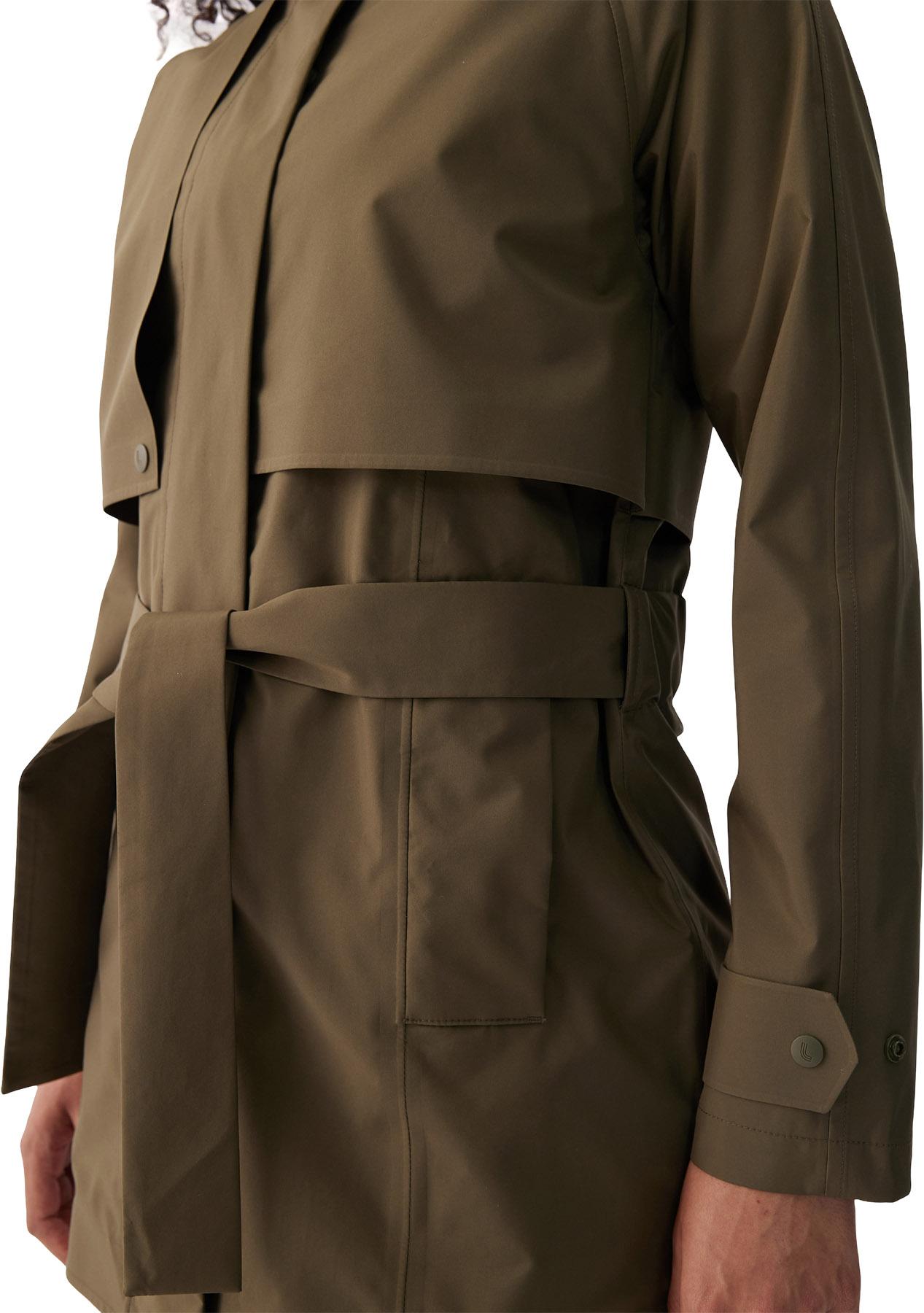 Product gallery image number 2 for product Alizé Waterproof Trench Rain Jacket - Women's