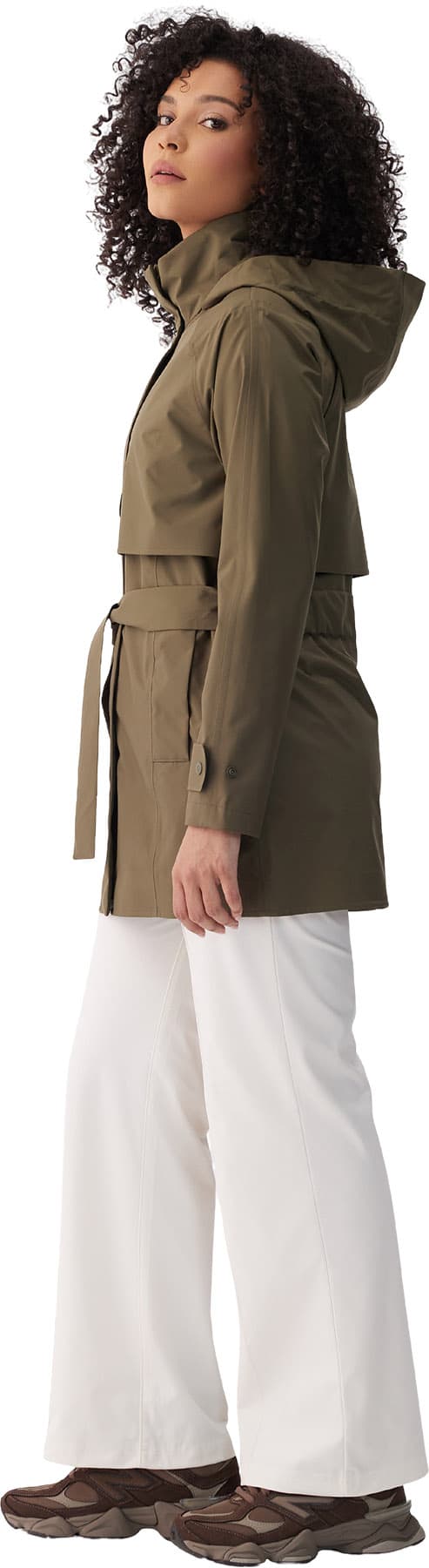 Product gallery image number 5 for product Alizé Waterproof Trench Rain Jacket - Women's