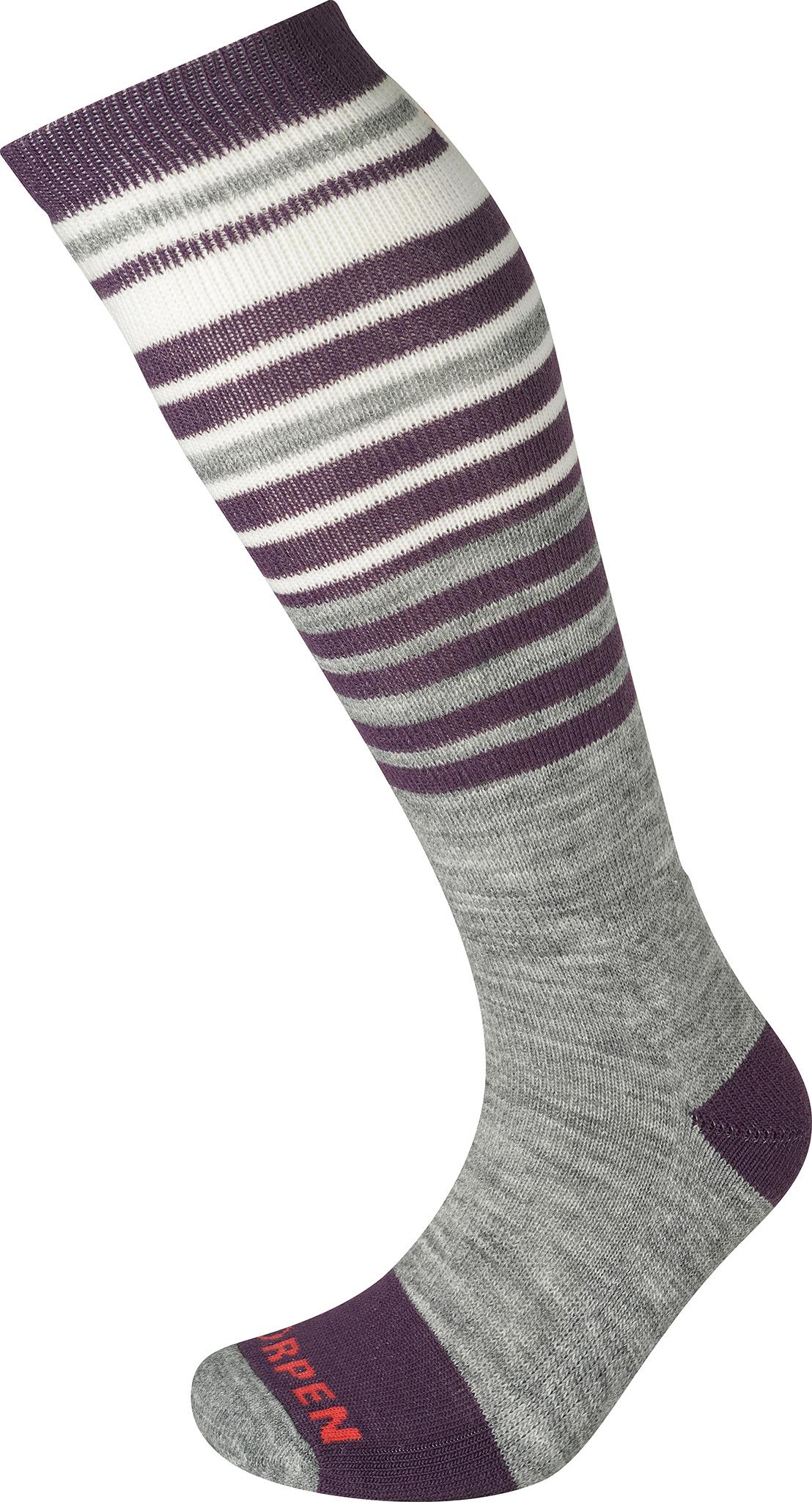 Numéro de l'image de la galerie de produits 3 pour le produit Chaussettes de ski en laine mérinos mi-épais paquet de 2 Eco - Femme