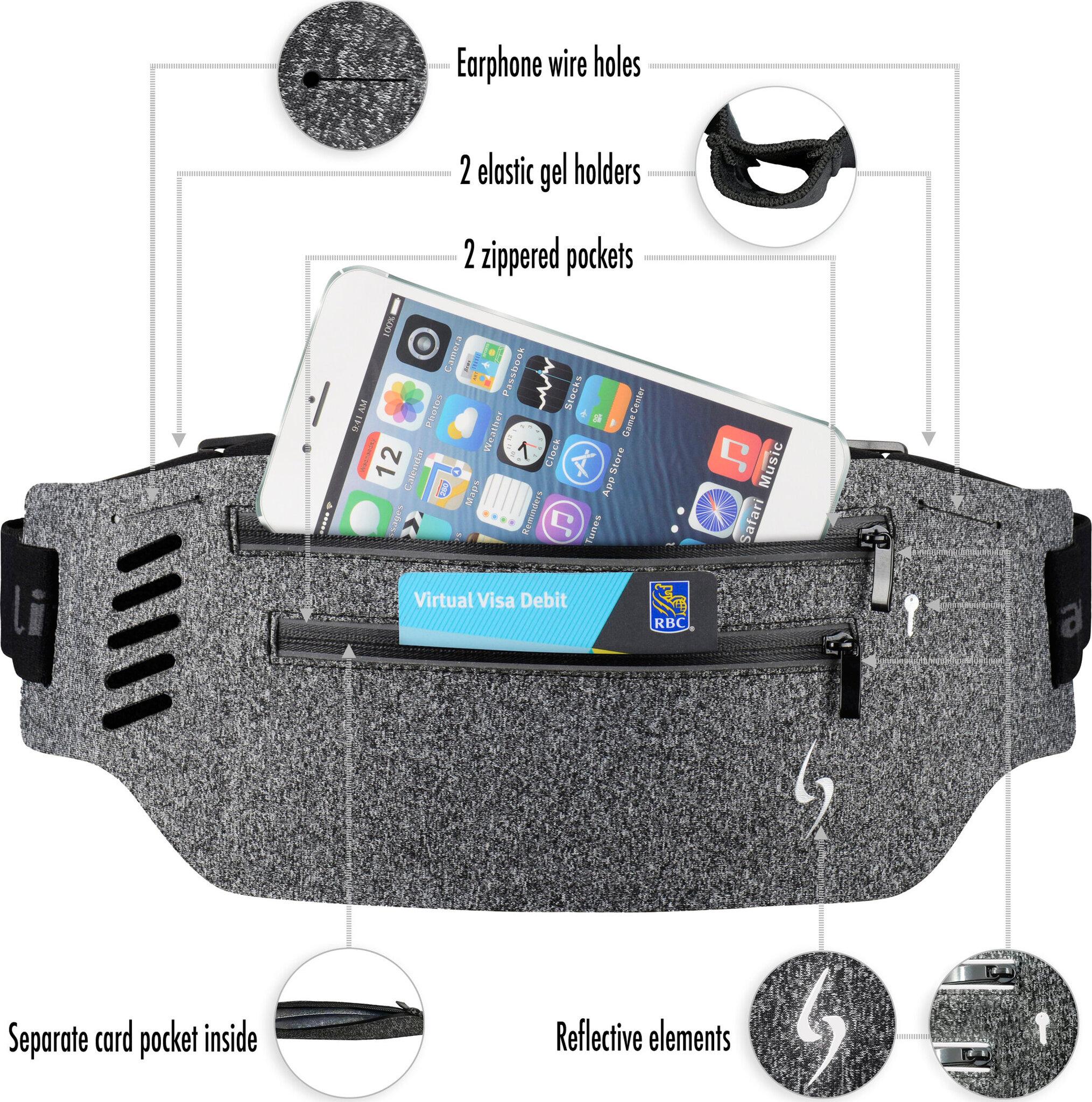 Product gallery image number 4 for product Eco Cloud Running Belt - Unisex