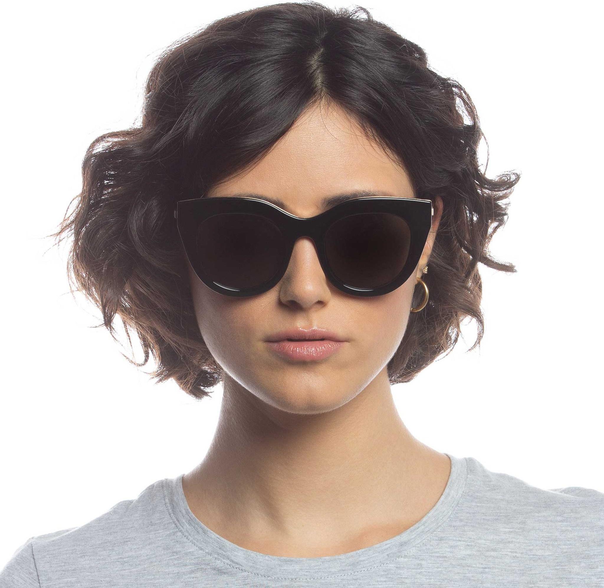 Product gallery image number 2 for product Air Heart Black Sunglasses - Women's