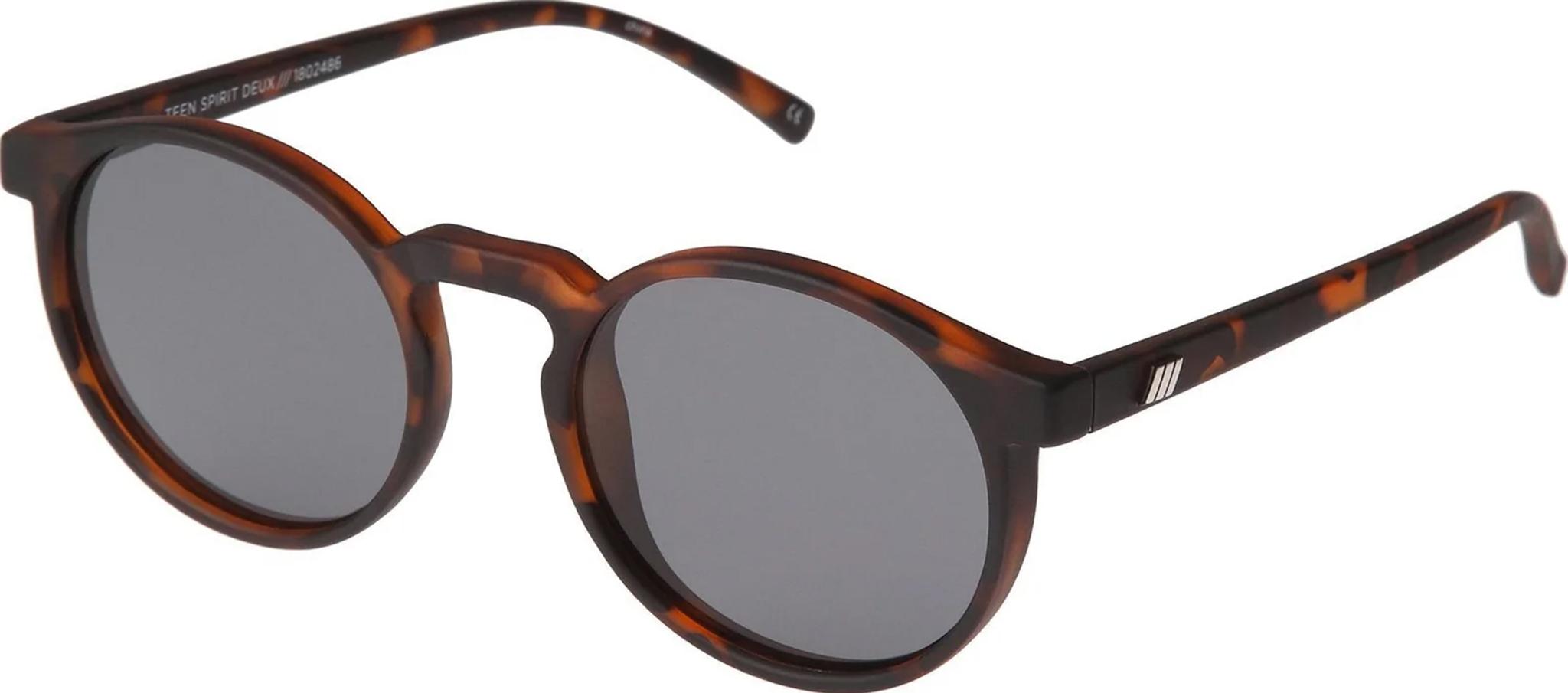 Product gallery image number 3 for product Teen Spirit Deux Matte Tort Sunglasses - Unisex