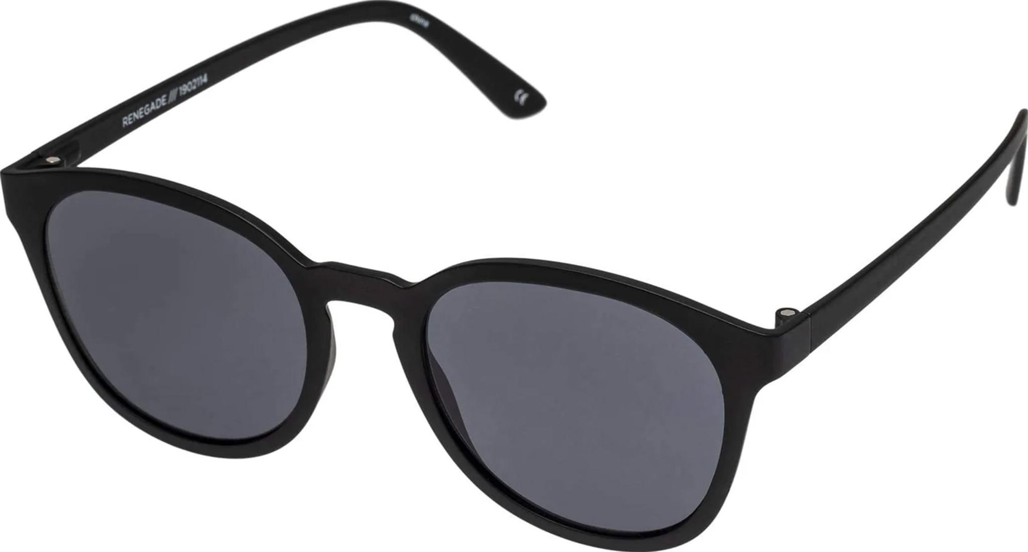 Product gallery image number 4 for product Renegade Black Sunglasses - Unisex