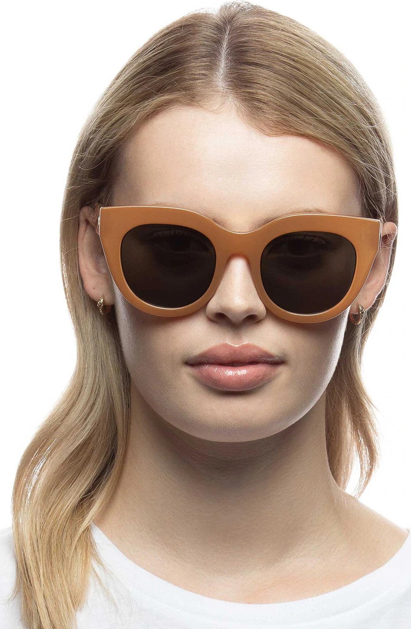 Product gallery image number 5 for product Air Heart Caramel Sunglasses - Women's