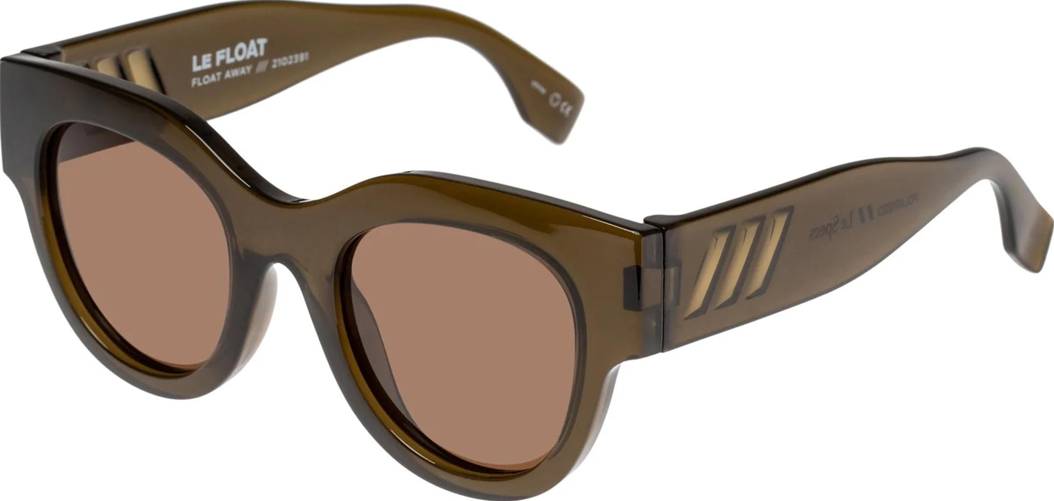 Product gallery image number 3 for product Float Away Olive Sunglasses - Unisex