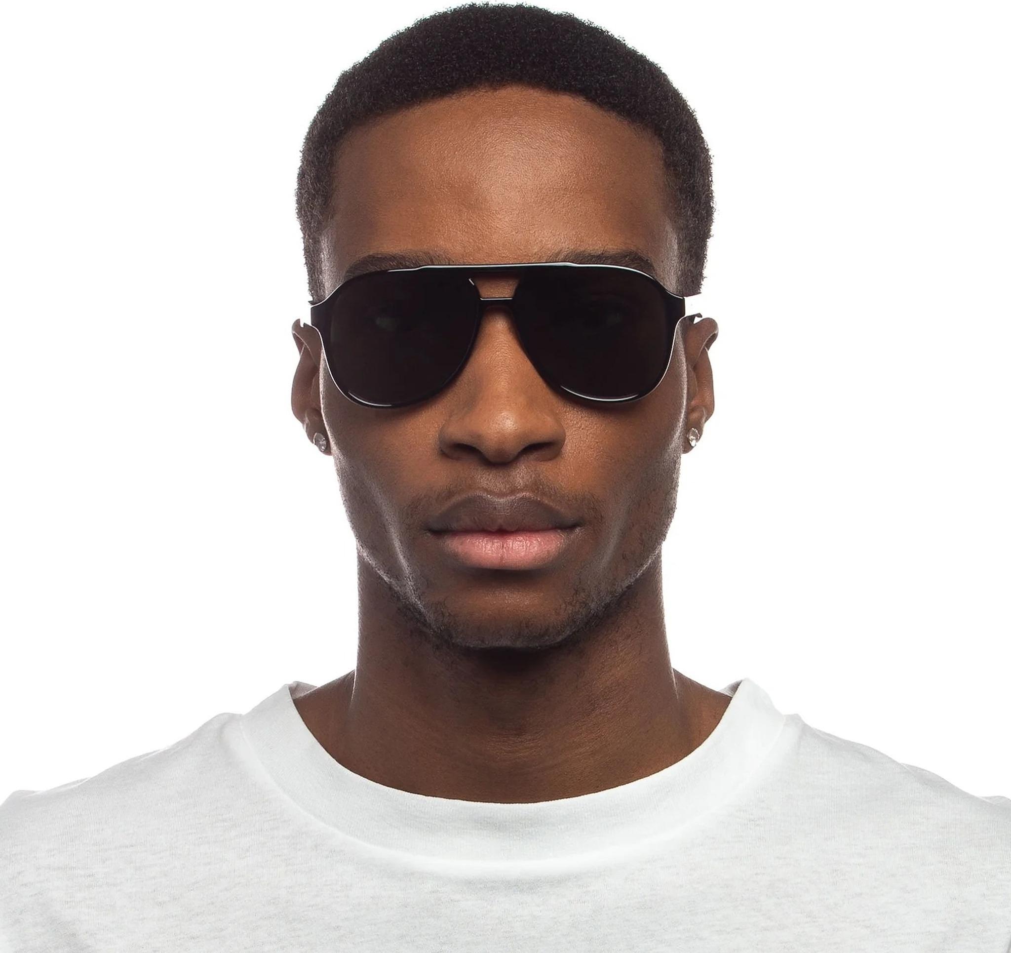 Product gallery image number 4 for product Tragic Magic Polarized Black Sunglasses - Unisex