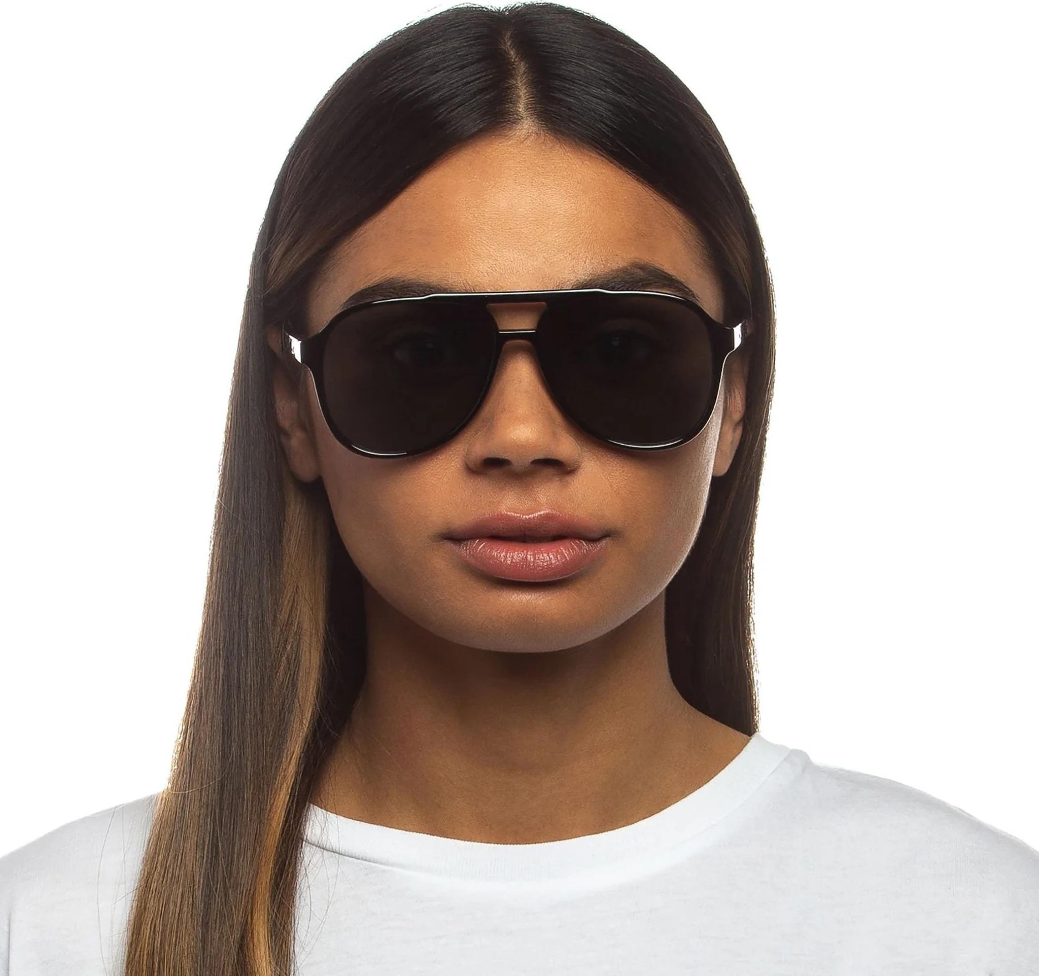 Product gallery image number 3 for product Tragic Magic Polarized Black Sunglasses - Unisex