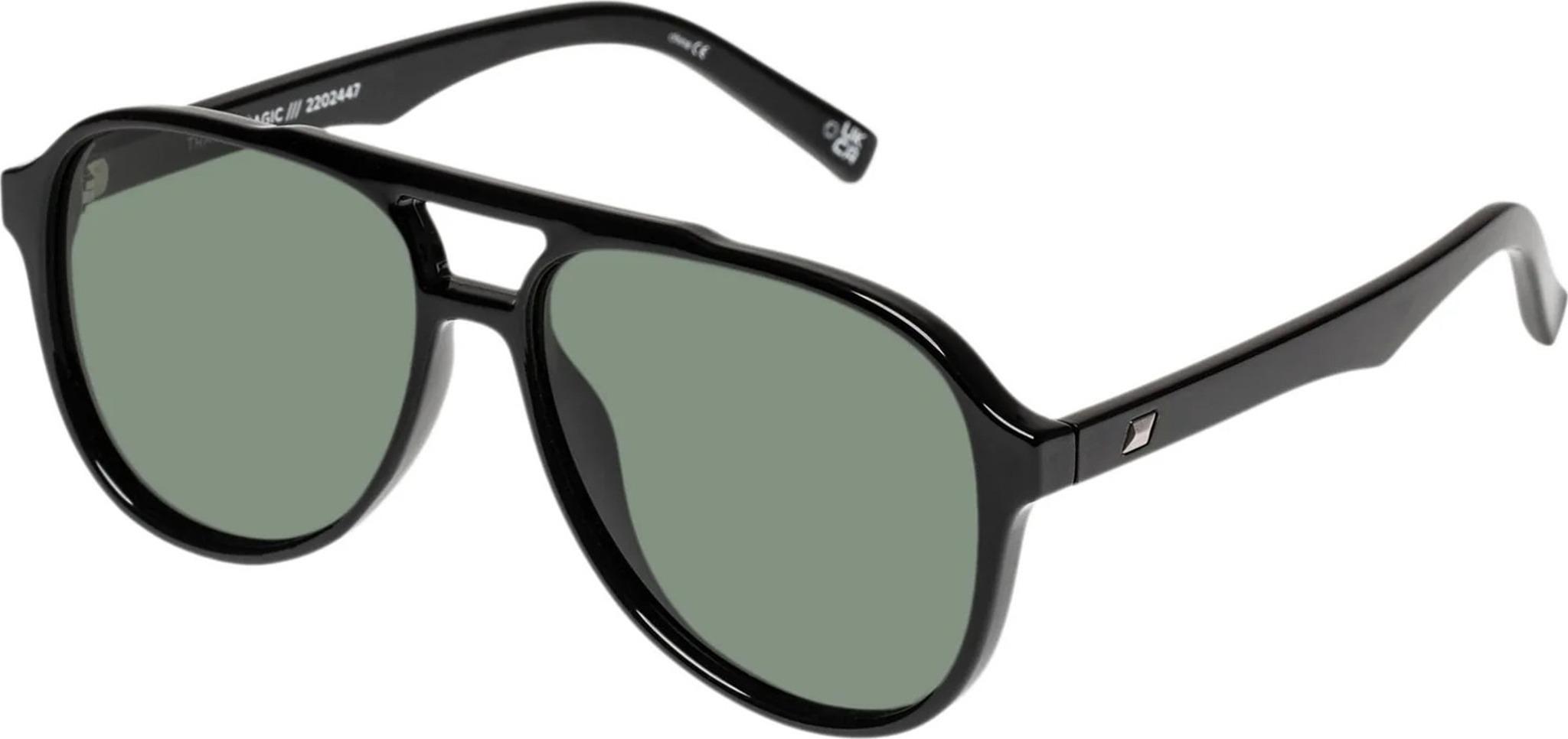 Product gallery image number 2 for product Tragic Magic Polarized Black Sunglasses - Unisex