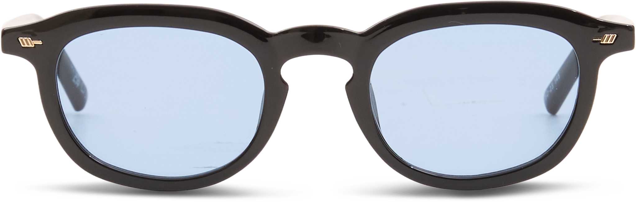 Black Dusty Blue Tint