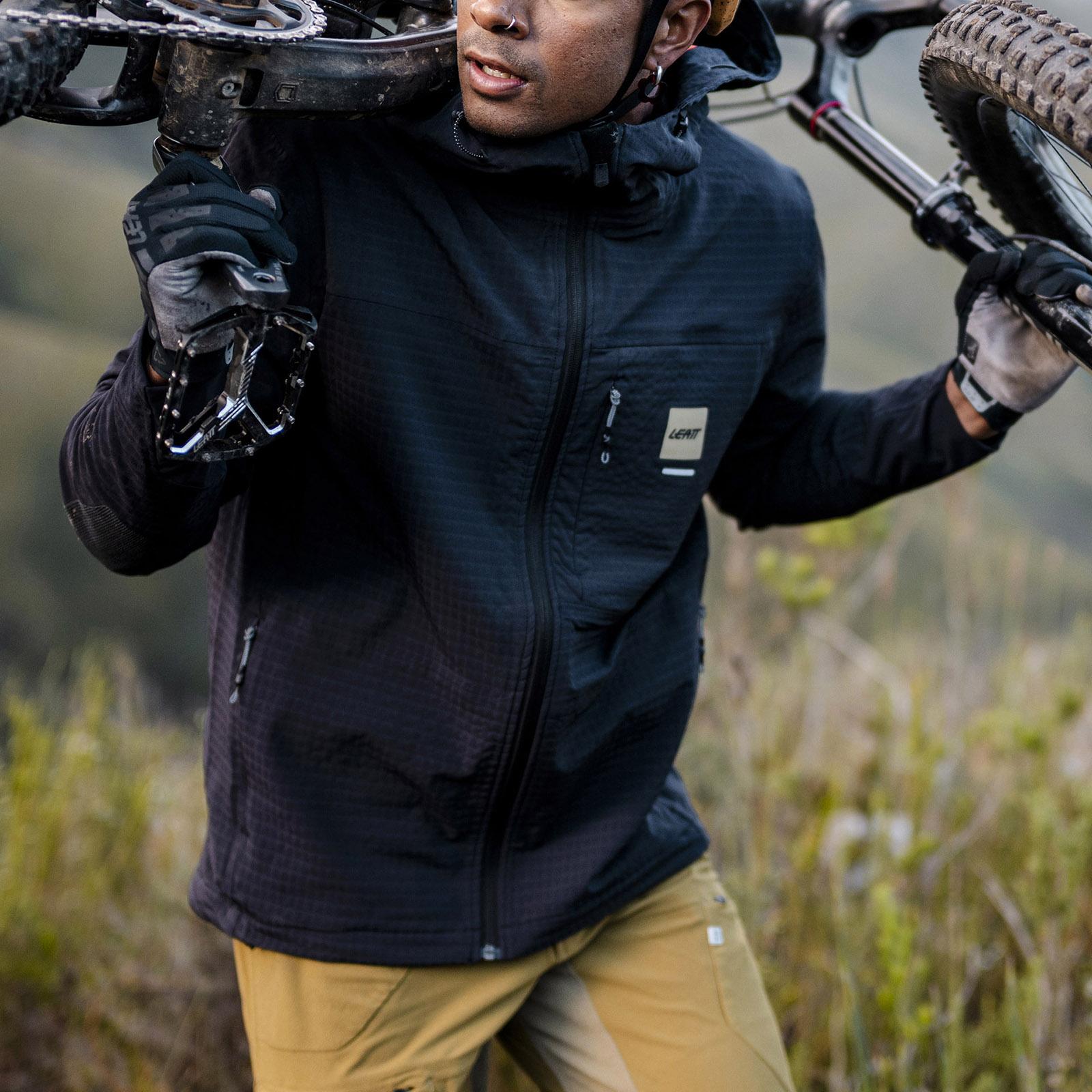 Product gallery image number 6 for product Manteau VTT coupe-vent et déperlant ThermaFlow 5.0 - Homme